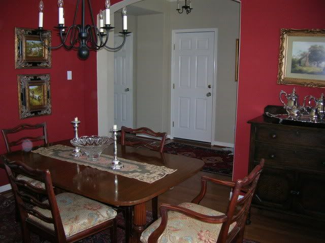 red dining room help please red dining room help please