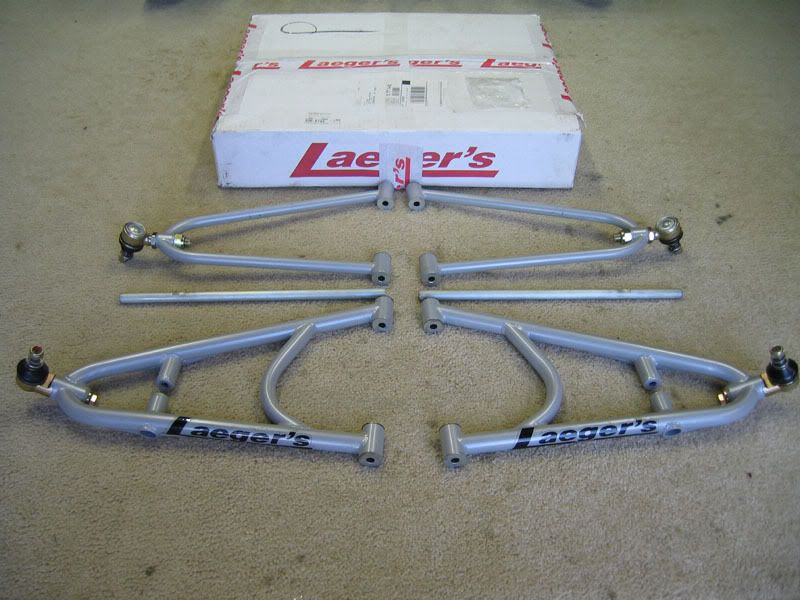 Laeger Plus 1 Long Travel A Arms For Sale (updated!!!) Suzuki LTR450