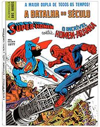 Capa de Super-Homem contra o Homem-Aranha - CLIQUE PARA AMPLIAR