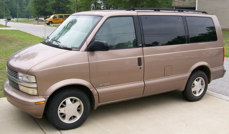 Image result for brown astro van