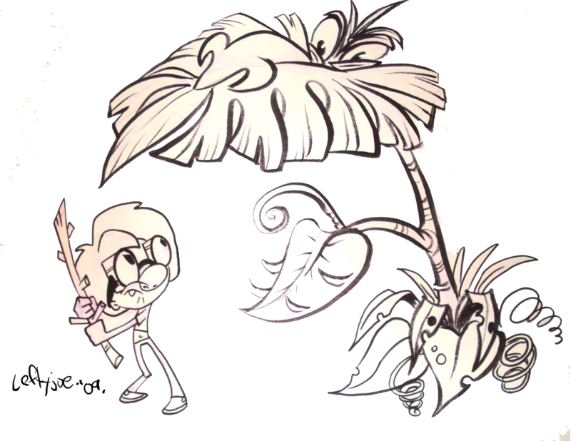 lil joey and the plant monster