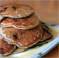 Low Carb Blueberry Pancakes