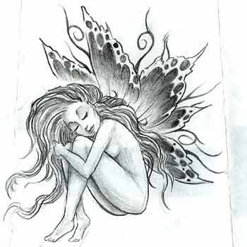 Fairy Tattoo Design For Sexy Girl Tattoos