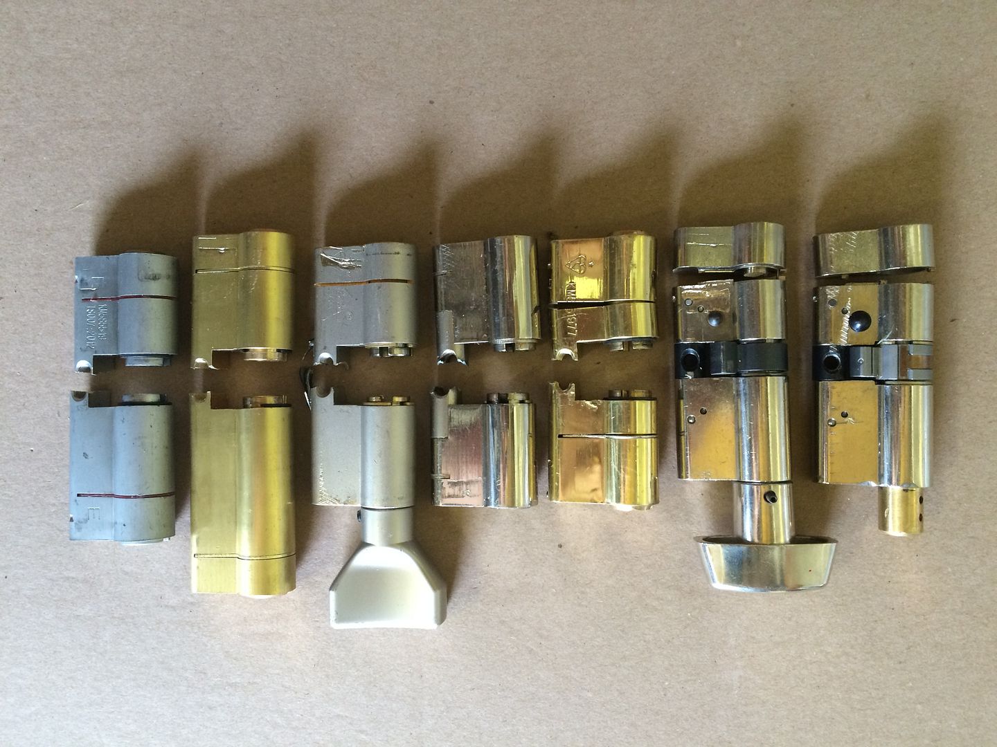 snapped lock cylinders