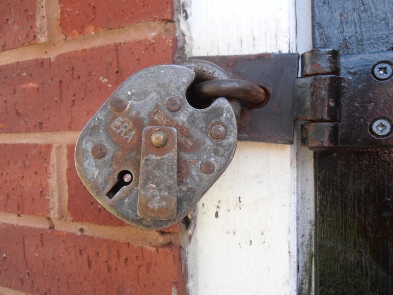 old padlock