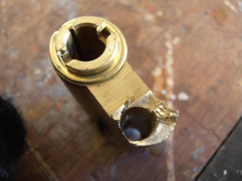 drilled lock cylinder
