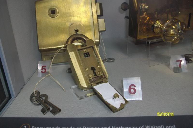 Old Customs padlock