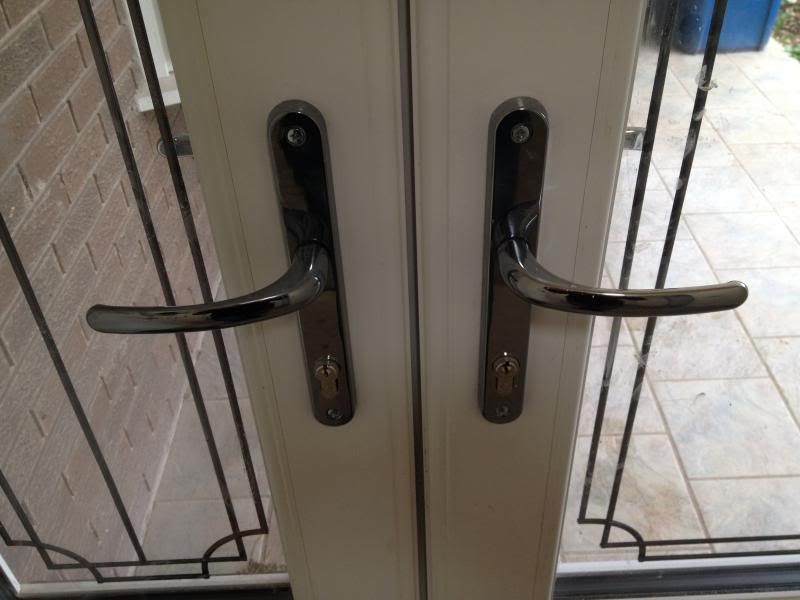 french door locks