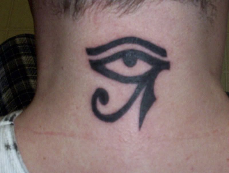 eye of horus tattoo design