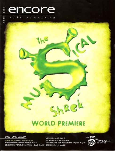 re: Official Shrek The Musical Thread 