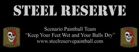 Steel Reserve Scenario Paintball Team rocks!