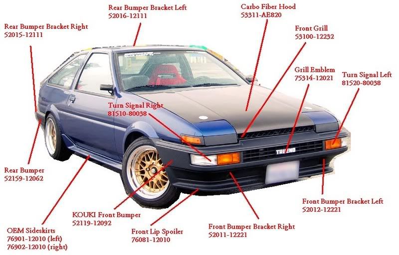 toyota part number list #7