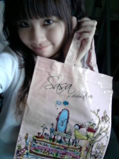 sasa (purchase with purchase) bag!