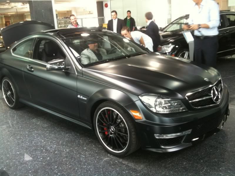 C63 coupe Edition 1 just arrived at Silver Star Mercedes in Montreal