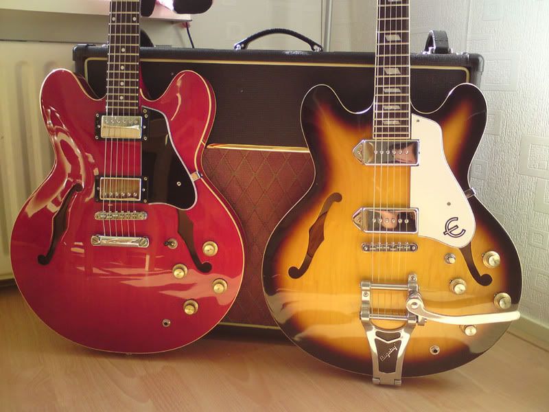 epiphone dot and casino Pictures, Images and Photos