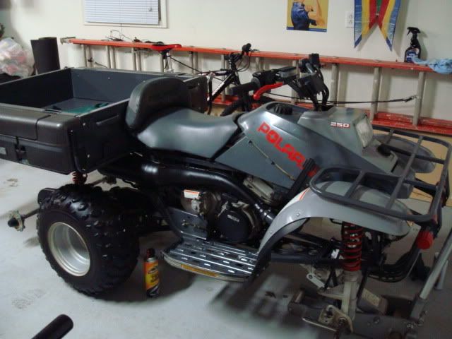 polaris 250 atv. 1989 Polaris 250 4x6 Big boss