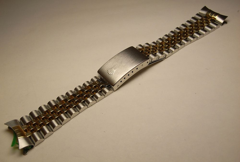 rolex jubilee bracelet 62523h 18k ss gmt datejust 1675 16753