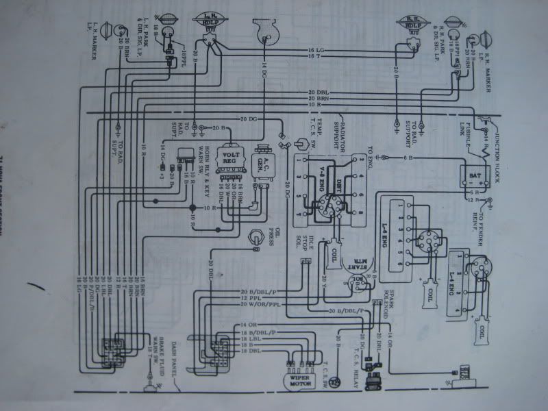 Can someone tell me what plug location for resistance wire - Chevy Nova