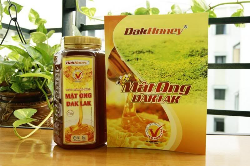 Gò Vấp - Mật ong nuôi 100% nguyên chất DakHoney 100k/lít, sữa ong chúa, phấn hoa...