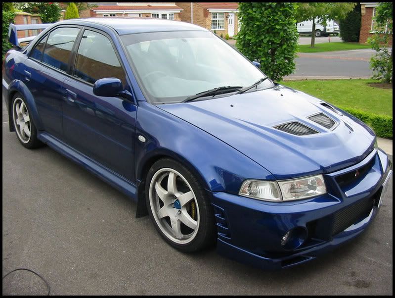 Muddy Detail Mitsubishi EVO 6 Blue Detailing World