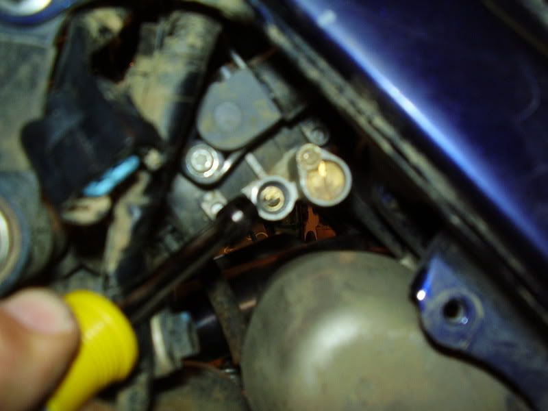 Swirl Tank Filter Change Suzuki LTR450 Forum