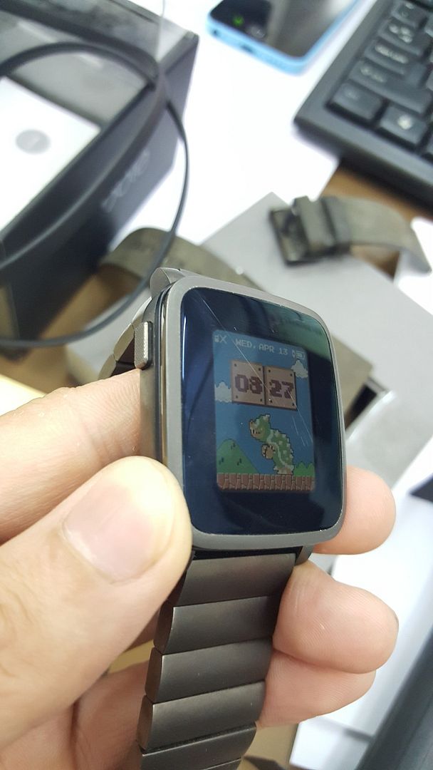 HCM - Pebble Steel + Pebble Time Steel Kickstarter đen hàng đẹp fullbox đây !!!! - 6