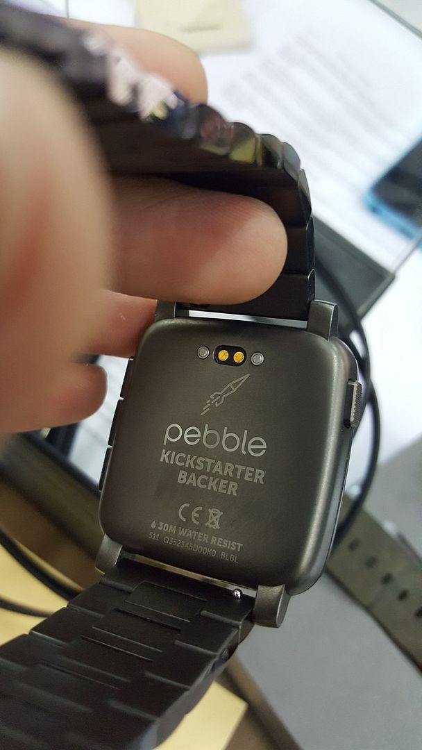HCM - Pebble Steel + Pebble Time Steel Kickstarter đen hàng đẹp fullbox đây !!!! - 5