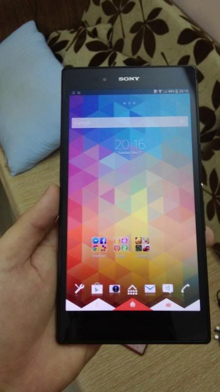 (hình thật )Sony Z Ultra C6802 màu đen chính hãng còn BH mới ~98% fullbox trùng imei - 2