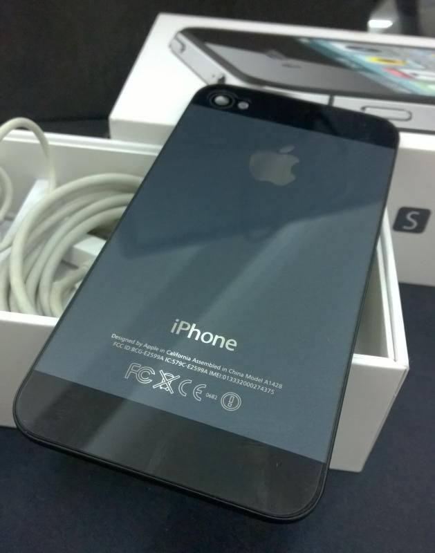 iPhone 4S đen 16G qtế bản LL fullbox trùng 3 imei hàng xài kĩ mới keng có quà tặng! - 4