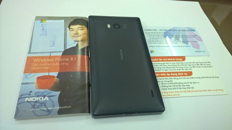 Nokia Lumia 930 đen chính hãng fullbox bh AIG 17/10/2015 !!! - 3