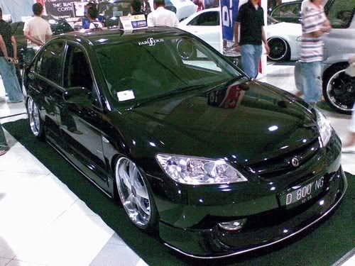 VIP Style Honda Civic with 19 Fabulous Profound Expand Rims coupled with 