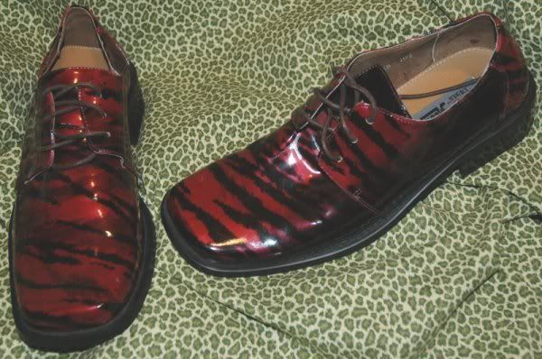 Tiger Stripe Shoes