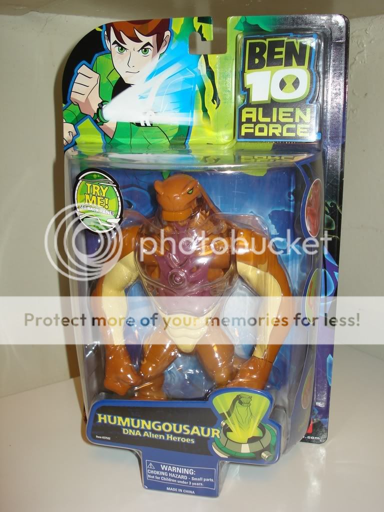 BEN 10 Alien Force FIGURE HUMUNGOUSAUR 7  