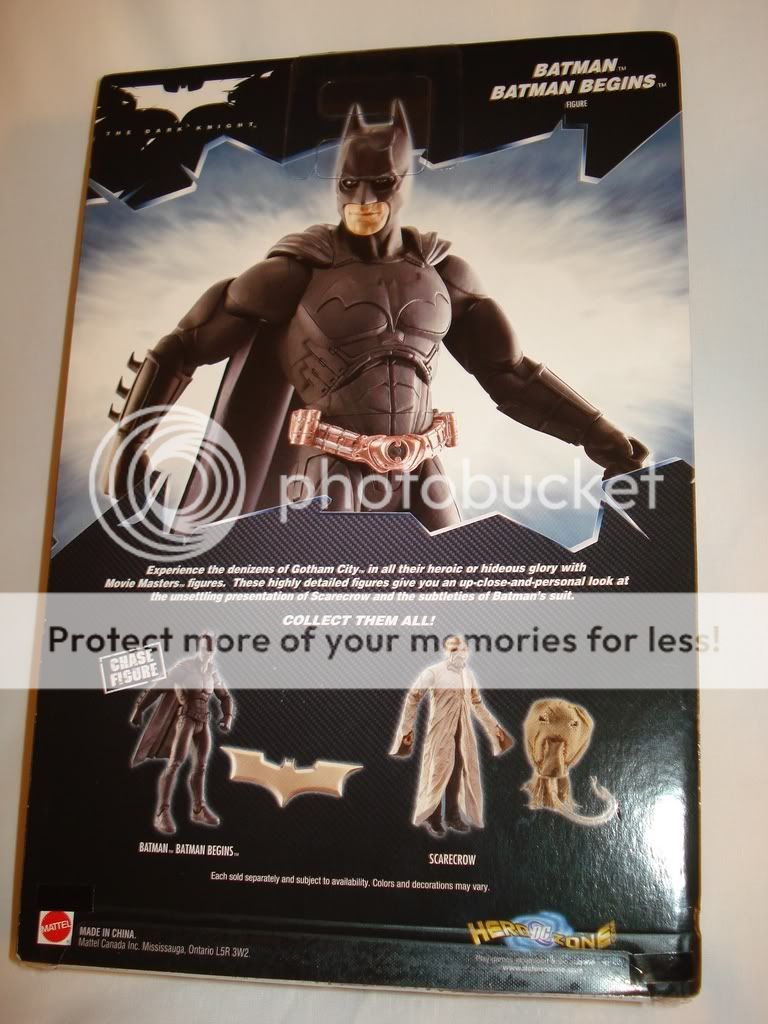 Batman THE DARK KNIGHT MASTER FIGURE * Batman Begins *  