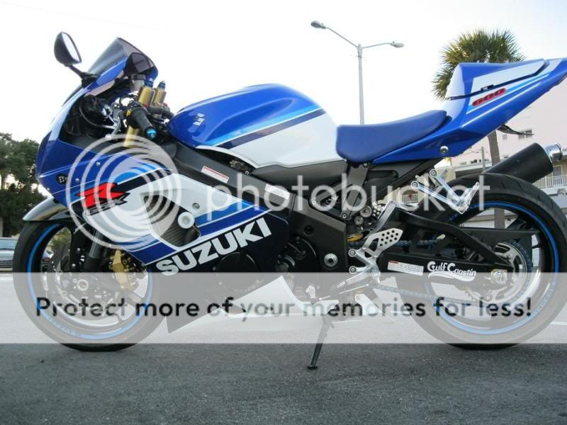 2005 GSXR 600 20th ann. lots of brand new mods Tampa Racing
