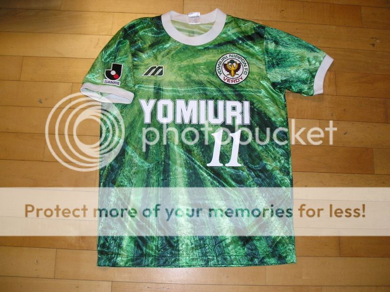 TOKYO YOMIURI VERDY KAZU SHIRT JERSEY JAPAN FOOTBALL J LEAGUE  