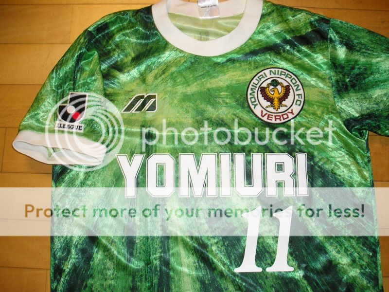 TOKYO YOMIURI VERDY KAZU SHIRT JERSEY JAPAN FOOTBALL J LEAGUE  