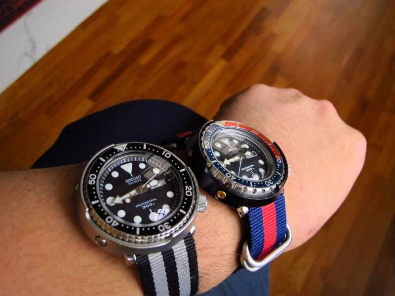 tuna looks better with rubber band or bracelet - Seiko & Citizen Watch ...