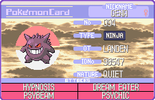 [PokeCommunity.com] Conman's Pokemon Info Cards