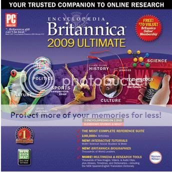 Encyclopedia Britannica 2009 Ultimate Reference DVD  