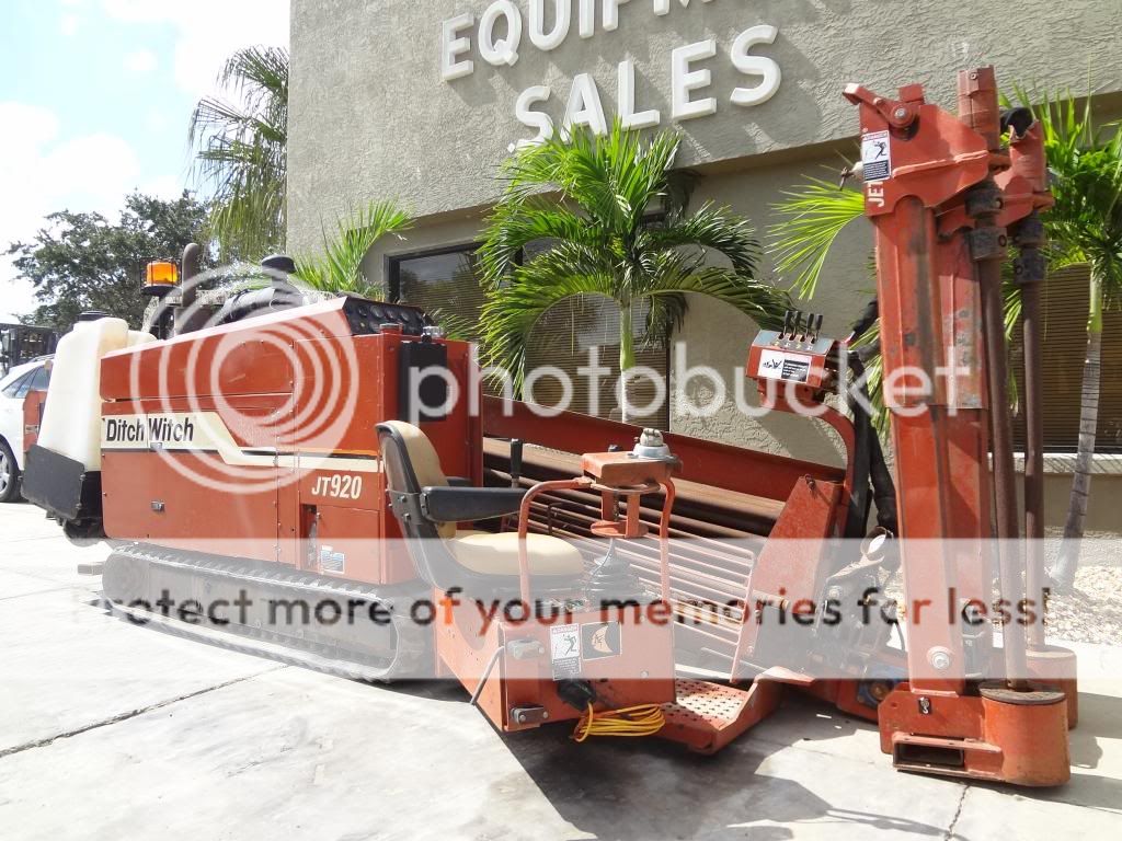 2000 DITCH WITCH JT920 DIRECTIONAL DRILL BORING PACKAGE  