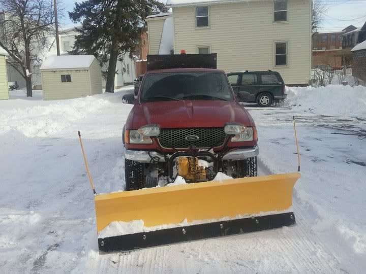 Snow plow blade ford ranger #10
