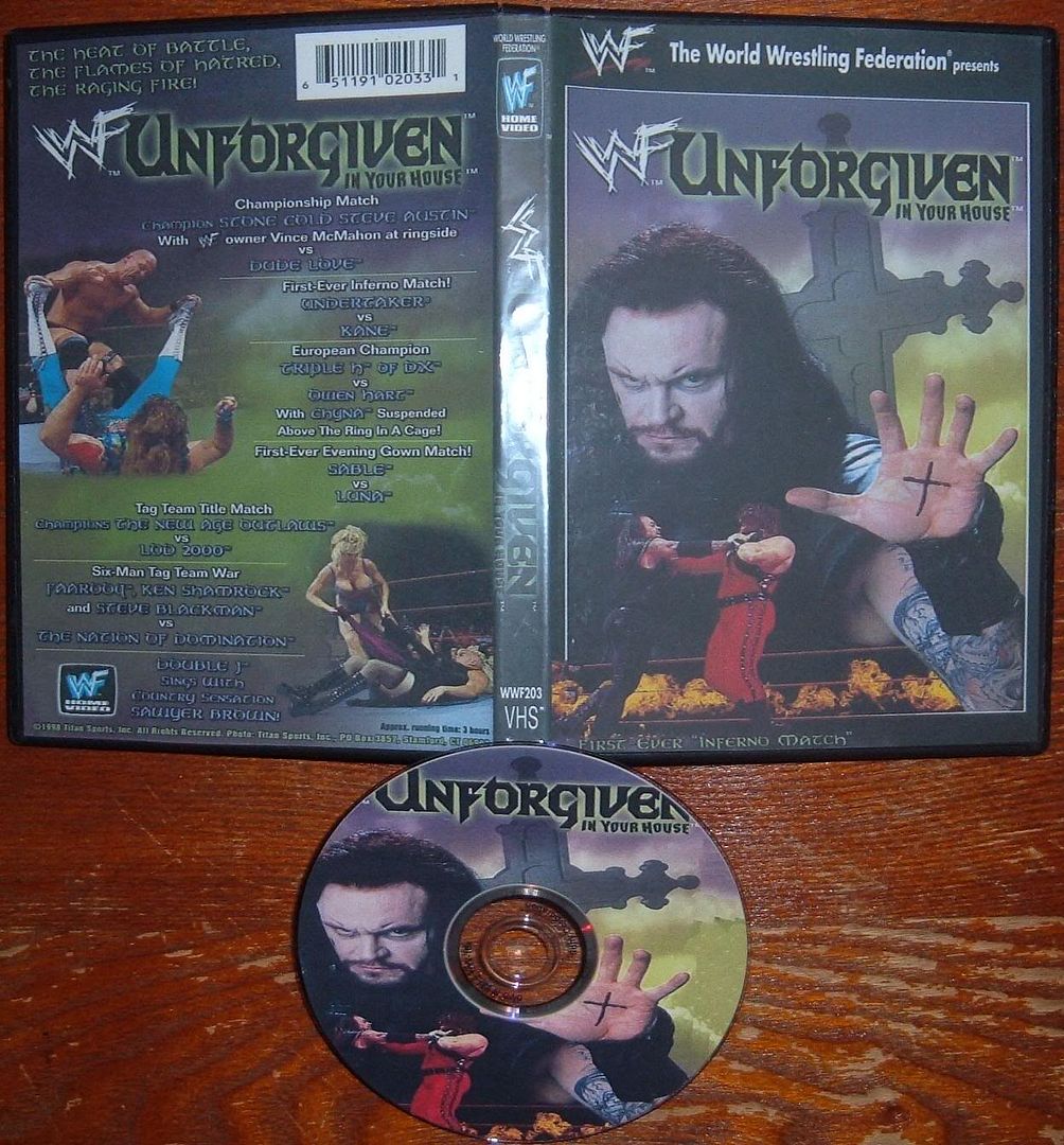 On wwf unforgiven 1998 you will see 